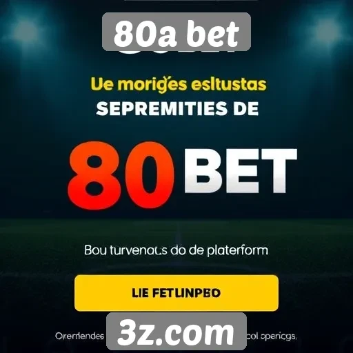 80a bet oferece promoções exclusivas para novos usuários
