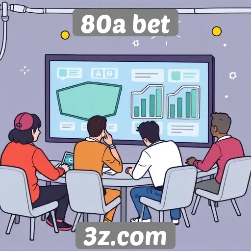 Comportamento dos usuários na plataforma 80a bet